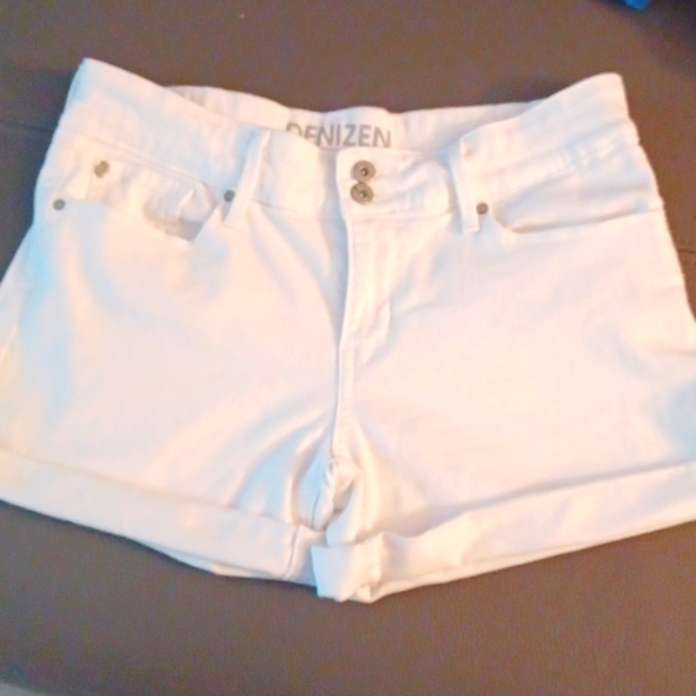 Denizen from Levi's White Women's Jean Shorts